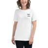 T-shirt Femme Tourta de Blea – Une douceur niçoise avec broderie "Souleu & Baieta"