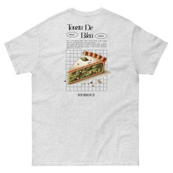 T-shirt Tourta de Blea – Une douceur niçoise avec broderie "Souleu & Baieta"