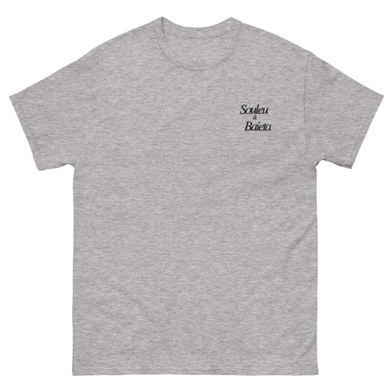 T-shirt Tourta de Blea – Une douceur niçoise avec broderie "Souleu & Baieta" T-shirt Tourta de Blea – Une douceur niçoise avec broderie "Souleu & Baieta"