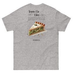 T-shirt Tourta de Blea – Une douceur niçoise avec broderie "Souleu & Baieta"