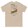T-shirt Tourta de Blea – Une douceur niçoise avec broderie "Souleu & Baieta"