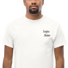 T-shirt Tourta de Blea – Une douceur niçoise avec broderie "Souleu & Baieta"