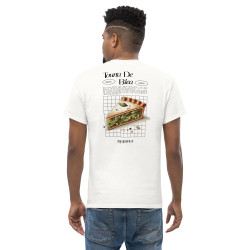 T-shirt Tourta de Blea – Une douceur niçoise avec broderie "Souleu & Baieta"