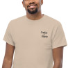 T-shirt Tourta de Blea – Une douceur niçoise avec broderie "Souleu & Baieta"