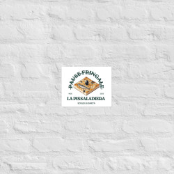 Affiche "La Pissaladièra - Pause Fringale" par Souleu & Baieta