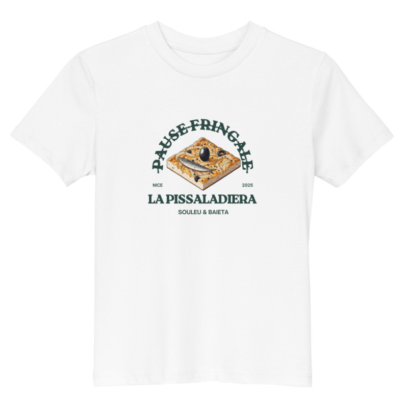 T-shirt Enfant "La Pissaladièra - Pause Fringale" 