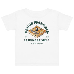 T-shirt Bébé "La Pissaladièra - Pause Fringale"
