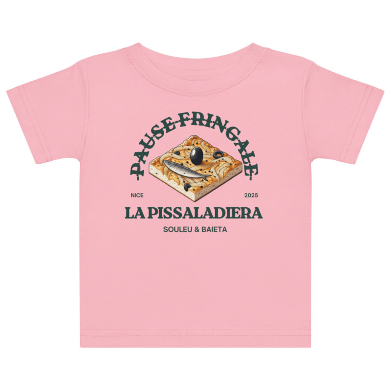 T-shirt Bébé "La Pissaladièra - Pause Fringale" T-shirt Bébé "La Pissaladièra - Pause Fringale"