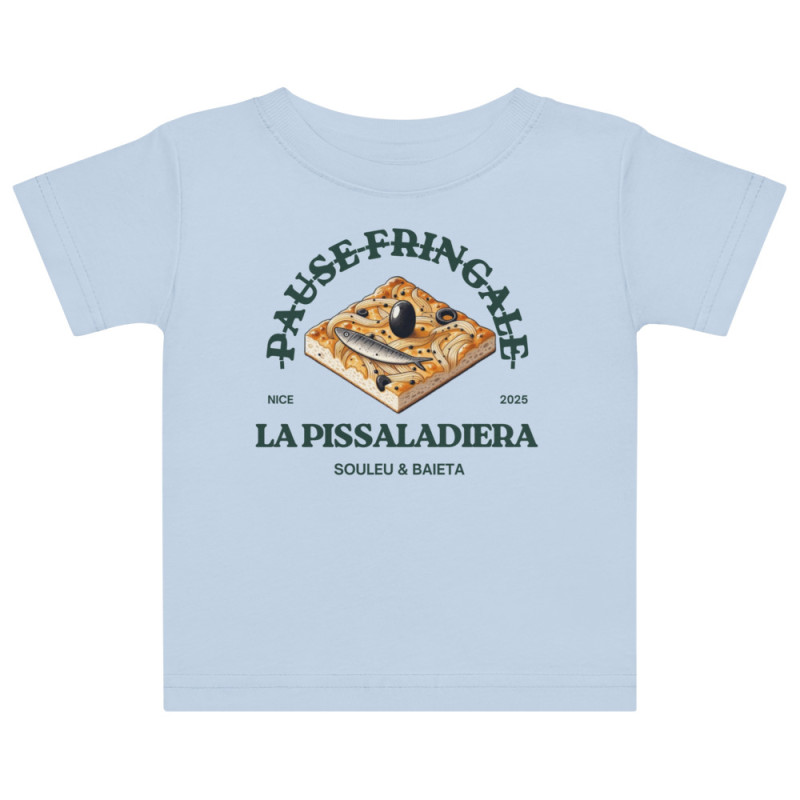 T-shirt Bébé "La Pissaladièra - Pause Fringale" T-shirt Bébé "La Pissaladièra - Pause Fringale"