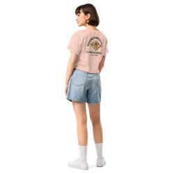Crop top "La Pissaladièra - Pause Fringale" avec broderie Souleu & Baieta
