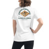T-shirt Femme "La Pissaladièra - Pause Fringale" avec broderie Souleu & Baieta