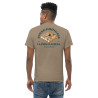 T-shirt "La Pissaladièra - Pause Fringale" avec broderie Souleu & Baieta