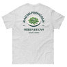 T-shirt "Merda de Can – Pause Fringale" avec broderie "Souleu & Baieta"