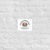 Affiche “Pan Bagnat – Pause Fringale” version Bistrot