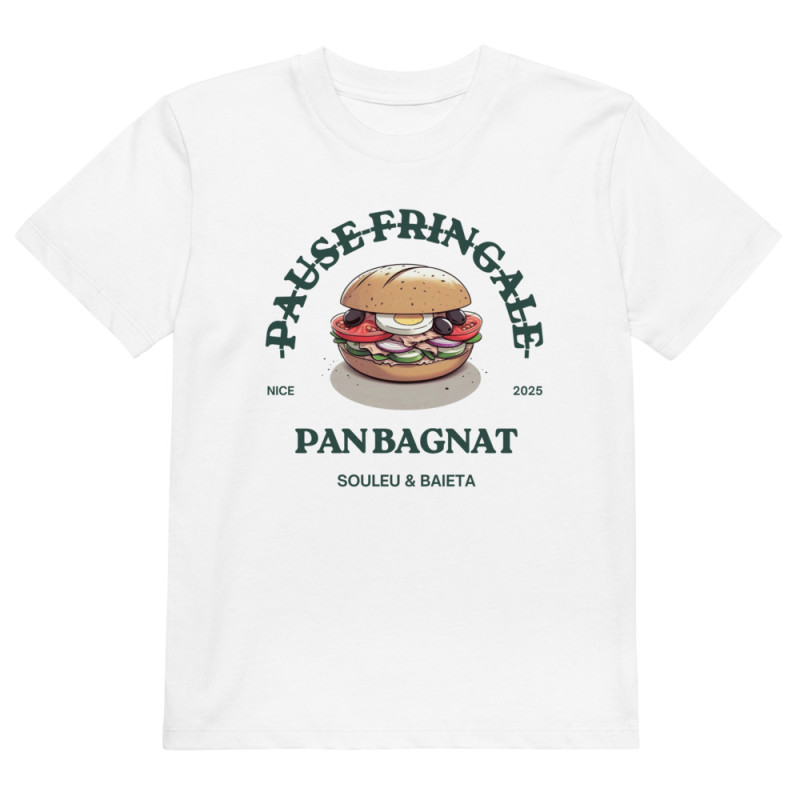 T-shirt Enfant “Pan Bagnat – Pause Fringale” Style bistrot T-shirt Enfant “Pan Bagnat – Pause Fringale” Style bistrot