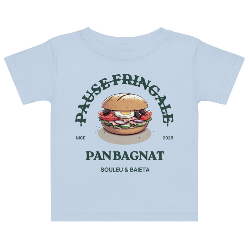 T-shirt Bébé “Pan Bagnat – Pause Fringale” | Style bistrot T-shirt Bébé “Pan Bagnat – Pause Fringale” | Style bistrot