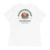 T-shirt Femme “Pan Bagnat – Pause Fringale” | Style Bistrot avec broderie “Souleu & Baieta”