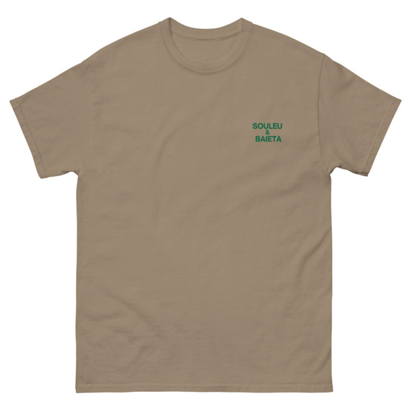 T-shirt “Pan Bagnat – Pause Fringale” | Style bistrot avec Broderie “Souleu & Baieta” T-shirt “Pan Bagnat – Pause Fringale” | Style bistrot avec Broderie “Souleu & Baieta”