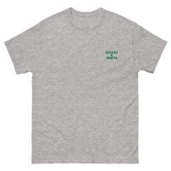 T-shirt “Pan Bagnat – Pause Fringale” |  Style bistrot avec Broderie “Souleu & Baieta”