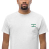 T-shirt “Pan Bagnat – Pause Fringale” |  Style bistrot avec Broderie “Souleu & Baieta”