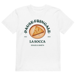 T-shirt Enfant "La Socca – Pause Fringale" La gastronomie Niçoise