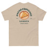 T-shirt "La Socca – Pause Fringale" avec broderie Souleu & Baieta