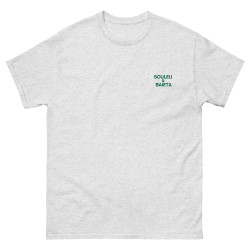 T-shirt "La Socca – Pause Fringale" avec broderie Souleu & Baieta