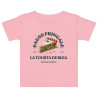 T-shirt bébé "La tourta de Blea – Pause Fringale" – Douceur, style et tradition niçoise