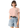 Crop top La Tourta De Blea - Pause Fringale avec brodure - Délice de Nice