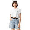 Crop top La Tourta De Blea - Pause Fringale avec brodure - Délice de Nice