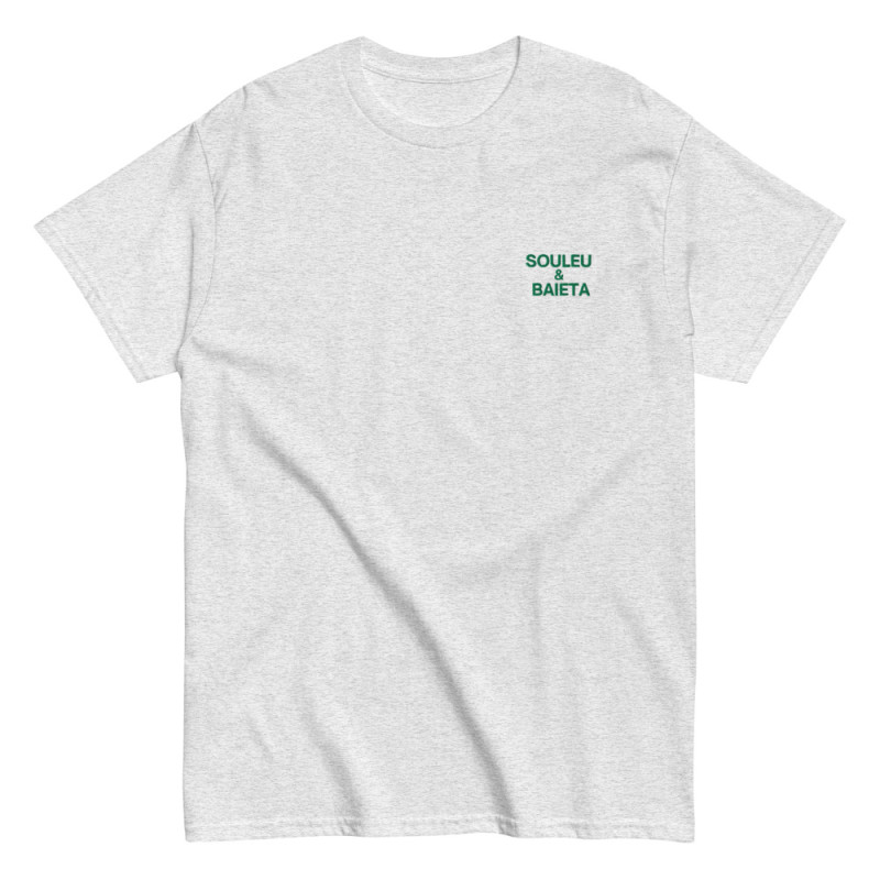 T-shirt brodé | La tourte de blettes référence aux desserts Nissart T-shirt brodé | La tourte de blettes référence aux desserts Nissart