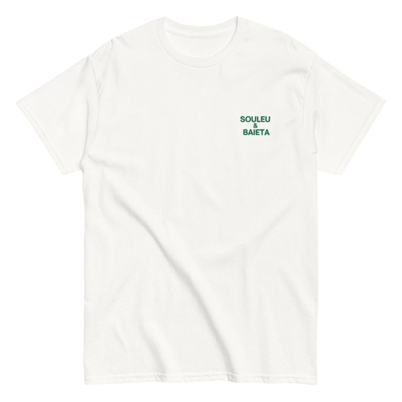 T-shirt brodé | La tourte de blettes référence aux desserts Nissart T-shirt brodé | La tourte de blettes référence aux desserts Nissart