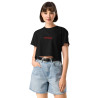 Crop top "Estrasse" — L'élégance du style, l'insolence du mot