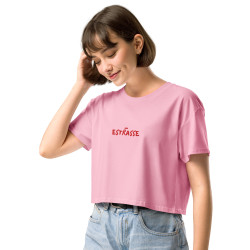 Crop top "Estrasse" — L'élégance du style, l'insolence du mot