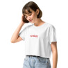 Crop top "Estrasse" — L'élégance du style, l'insolence du mot