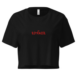 Crop top "Estrasse" — L'élégance du style, l'insolence du mot