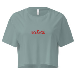 Crop top "Estrasse" — L'élégance du style, l'insolence du mot