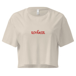 Crop top "Estrasse" — L'élégance du style, l'insolence du mot