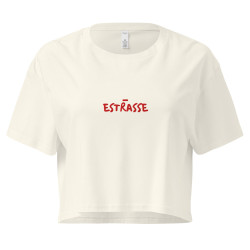 Crop top "Estrasse" — L'élégance du style, l'insolence du mot
