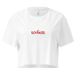 Crop top "Estrasse" — L'élégance du style, l'insolence du mot