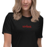 T-shirt femme  "Estrasse" — Douceur assumée, caractère affirmé