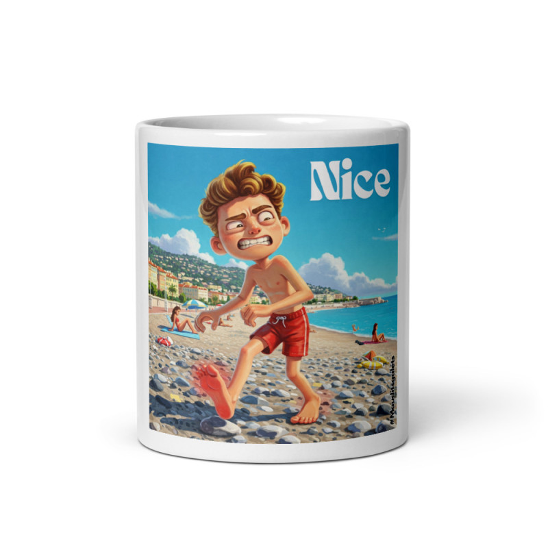 Tasse Humoristique Souvenir de Nice | Maudits Galets Tasse Humoristique Souvenir de Nice | Maudits Galets