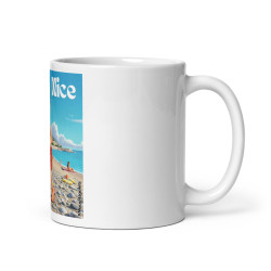 Tasse Humoristique Souvenir de Nice | Maudits Galets