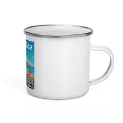 Mug émaillé Humoristique Souvenir de Nice | Maudits Galets