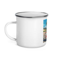 Mug émaillé Humoristique Souvenir de Nice | Maudits Galets