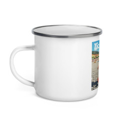 Mug émaillé Nice: l'humour piquant de la Côte d'Azur, servi chaud | Maudits Galets