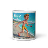 Mug céramique "Maudits Galets" – Doux souvenir de la plage de Nice !