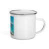 Mug émaillé "Maudits Galets" – Doux souvenir de la plage de Nice !