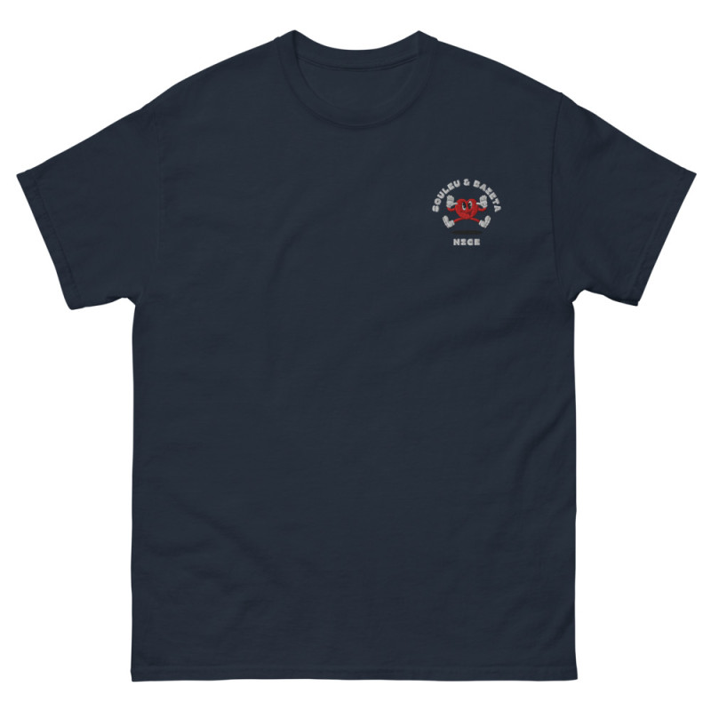T-shirt brodé Cœur Chambrage par Souleu & Baieta T-shirt brodé Cœur Chambrage par Souleu & Baieta