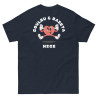 T-shirt brodé Cœur Chambrage par Souleu & Baieta